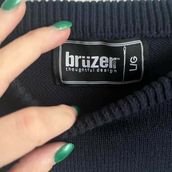 University of Toronto Navy and White Knit Sweater- Unisex - Picture 4 of 5